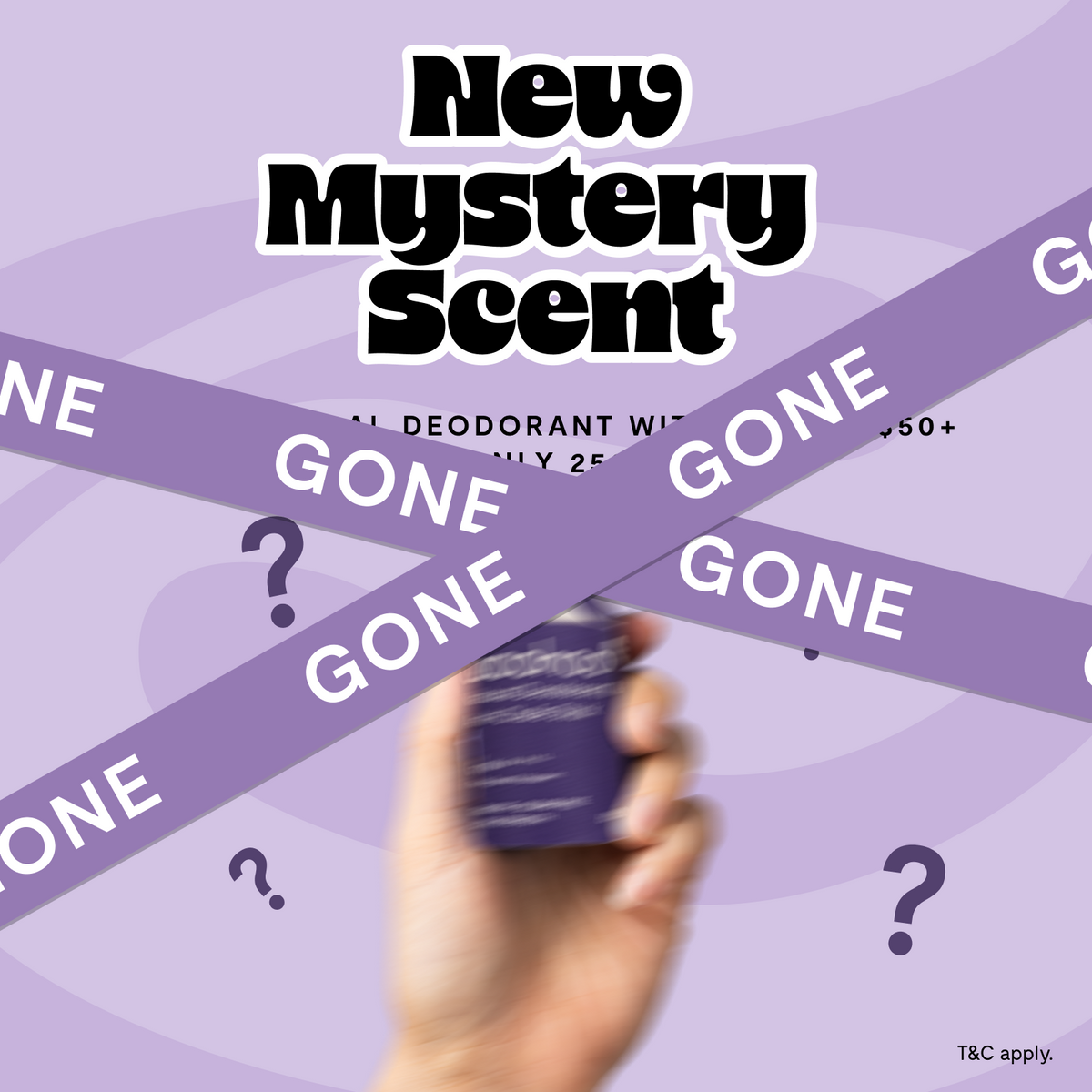 All 250 Mystery Scents Have Been Claimed!