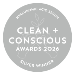 SILVER - Best Hyaluronic Acid Serum - Clean + Conscious Awards 2026