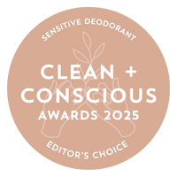 EDITOR'S CHOICE - Best Natural Deodorant for Sensitive Skin