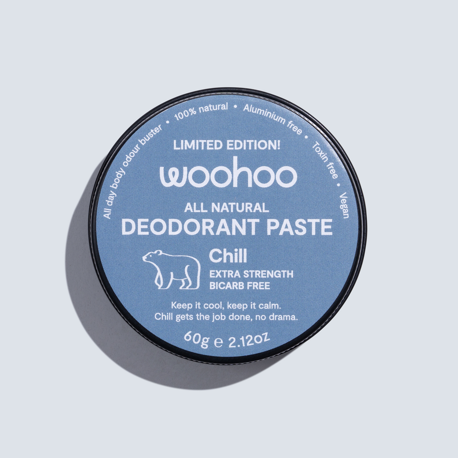 Woohoo All Natural Deodorant Paste (Chill) 60g