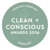 FINALIST - Best Skincare Under $40 - Clean + Conscious Awards 2026