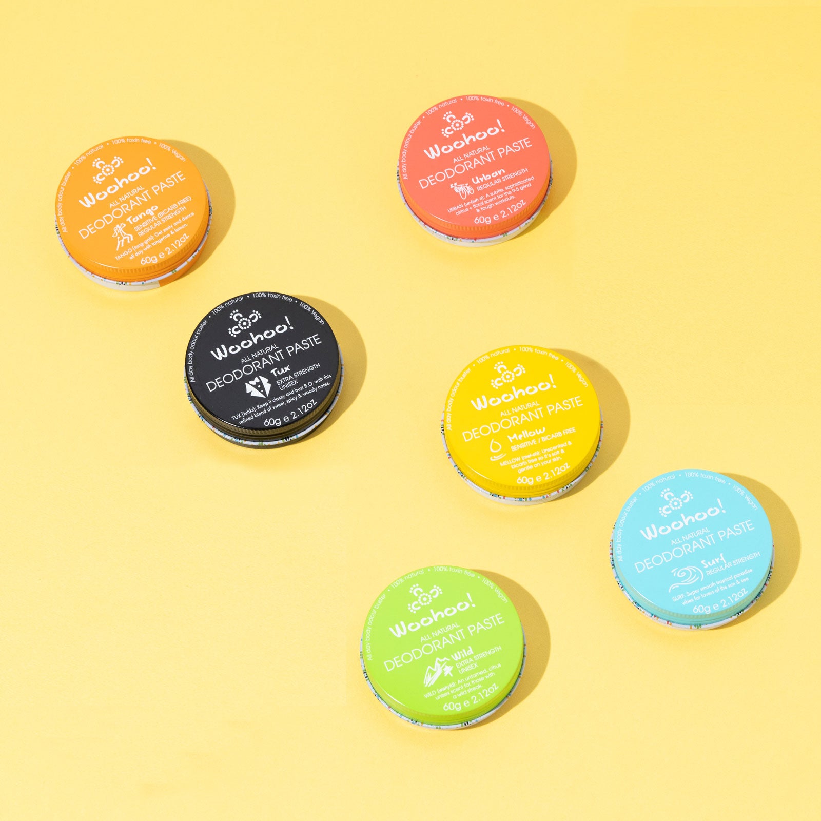 Woohoo Natural Deodorant Paste - Factory 2nds