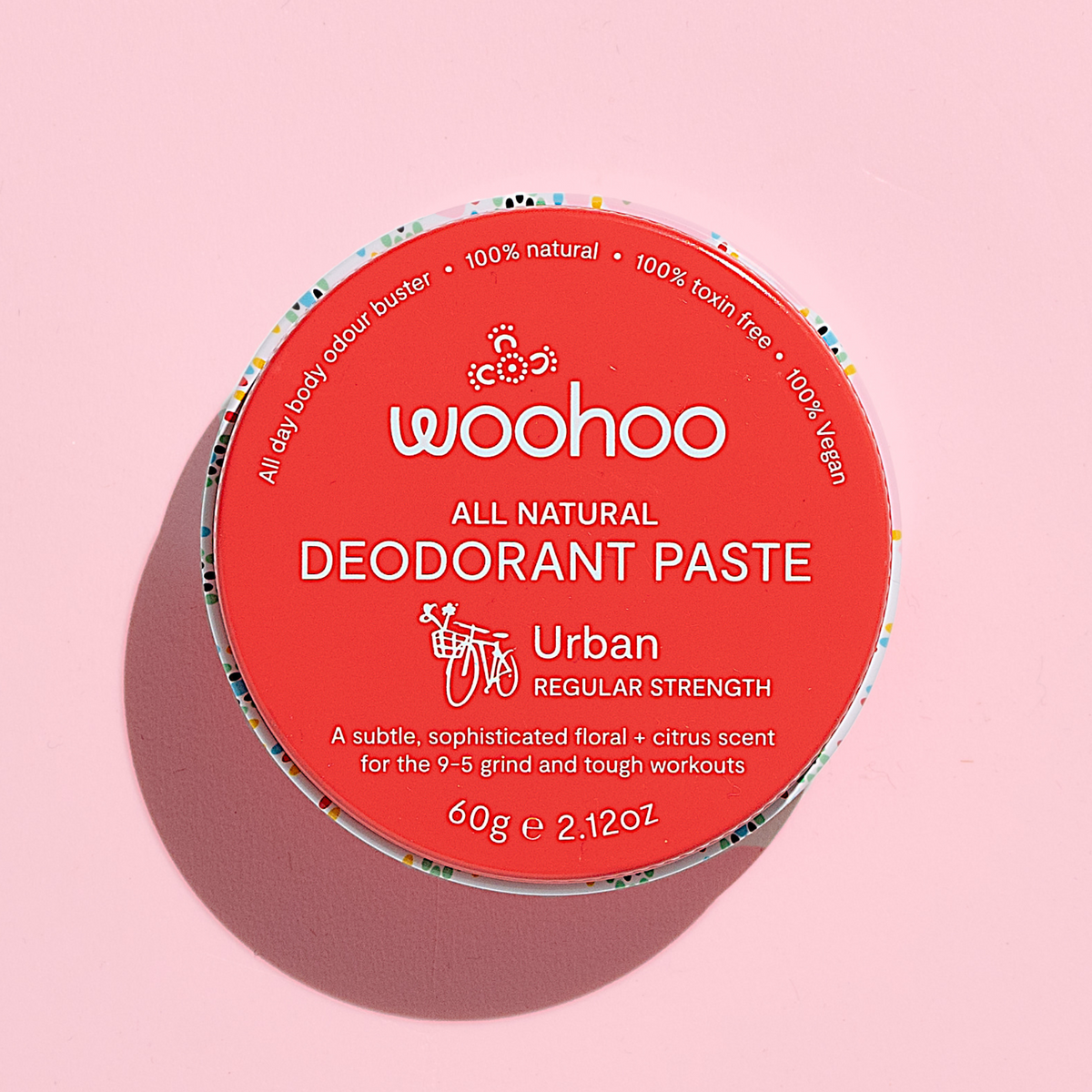 Woohoo All Natural Deodorant Paste (Urban) 60g