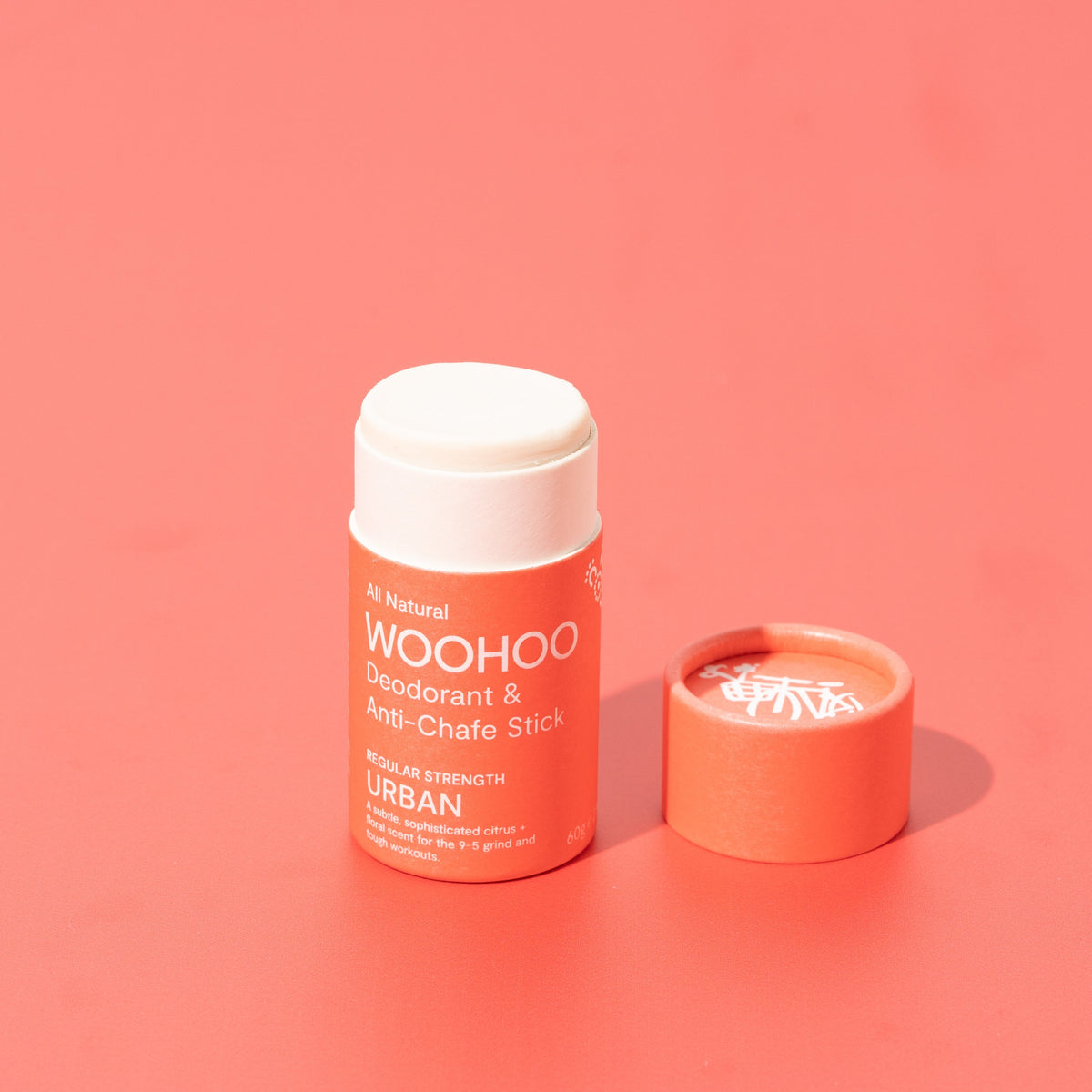 Woohoo Natural Deodorant &amp; Anti-Chafe Stick (Urban) 60g